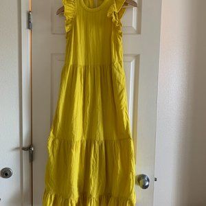 Universal Thread bright yellow maxi dress size Extra Small